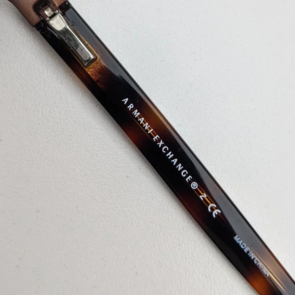 🕶️ Armani Exchange AX1004 6016 Semi Rimless Cat Eye Eyeglasses 52/17-135/JLE442 - Picture 5 of 8